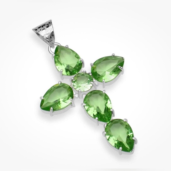 Jewelry - PERIDOT CROSS